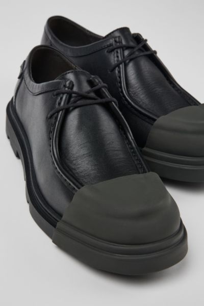 Camper Junction Leather Nubuck Moc-toe Boot