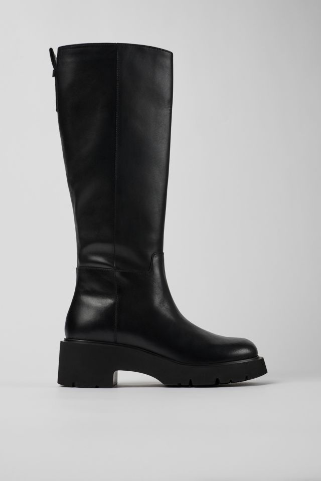 Camper Milah Leather Zip Boot #1