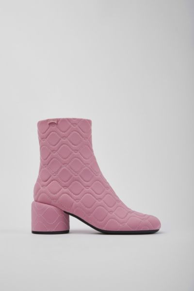 CAMPER NIKI TEXTILE ZIP BOOT IN PINK, WOMEN'S AT URBAN OUTFITTERS