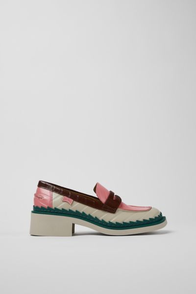 CAMPER TWS LEATHER HEELED LOAFERS, WOMEN'S AT URBAN OUTFITTERS