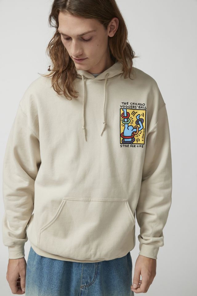 Keith haring best sale hoodie tan