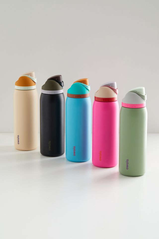 Owala FreeSip Stainless Steel Water Bottle / 40oz / Color: Water in the  Desert