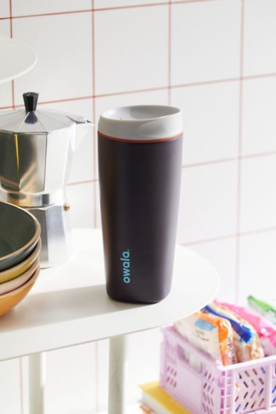 Owala Smooth Sip 20 oz Water Bottle In Dark Blue At Urban Outfitters In Brown