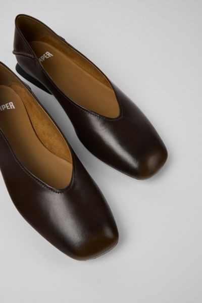 Camper Casi Myra Leather Ballerina Flat