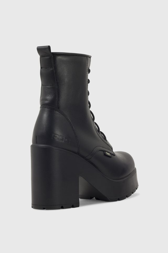 ROC Mascot Leather Lace-Up Heeled Boot #2