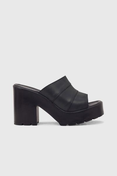 Roc Boots Australia Roc Minx Leather Platform Mule In Black | ModeSens