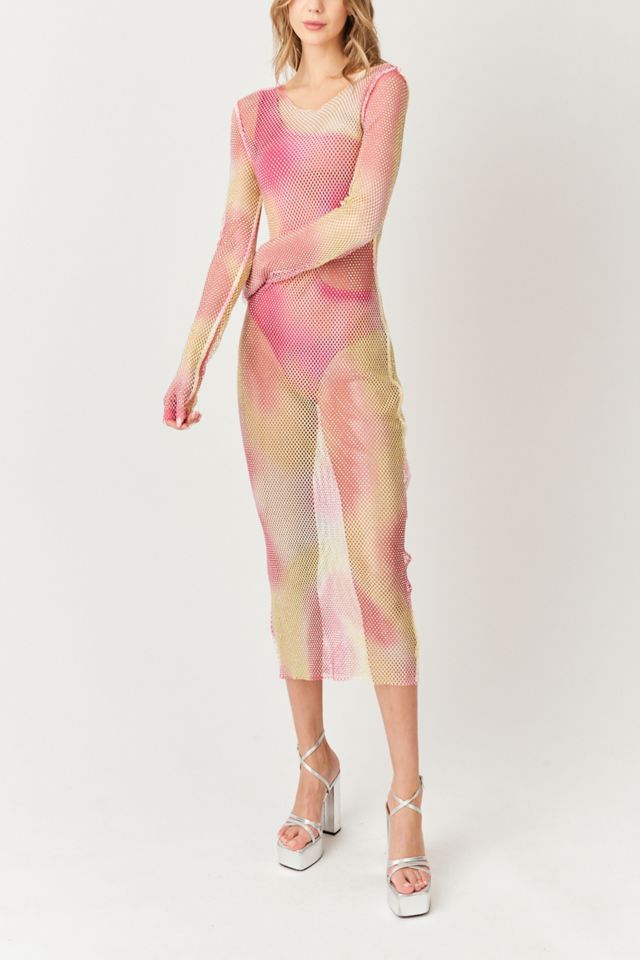 Amy Lynn Netted Rhinestone Maxi Dress #1