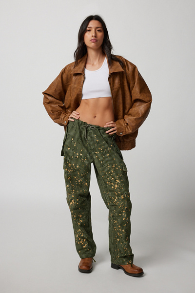 Urban Renewal Re/Creative Remade Gold Splatter Paint Utility Pant ...