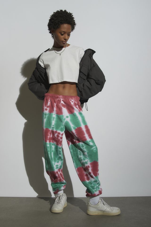 Urban Renewal Remade Holiday Dye Sweatpant Urban Outfitters