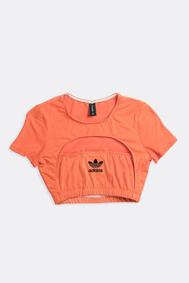 Frankie Collective Rework Adidas Cut Out Tee 101 | Urban Outfitters
