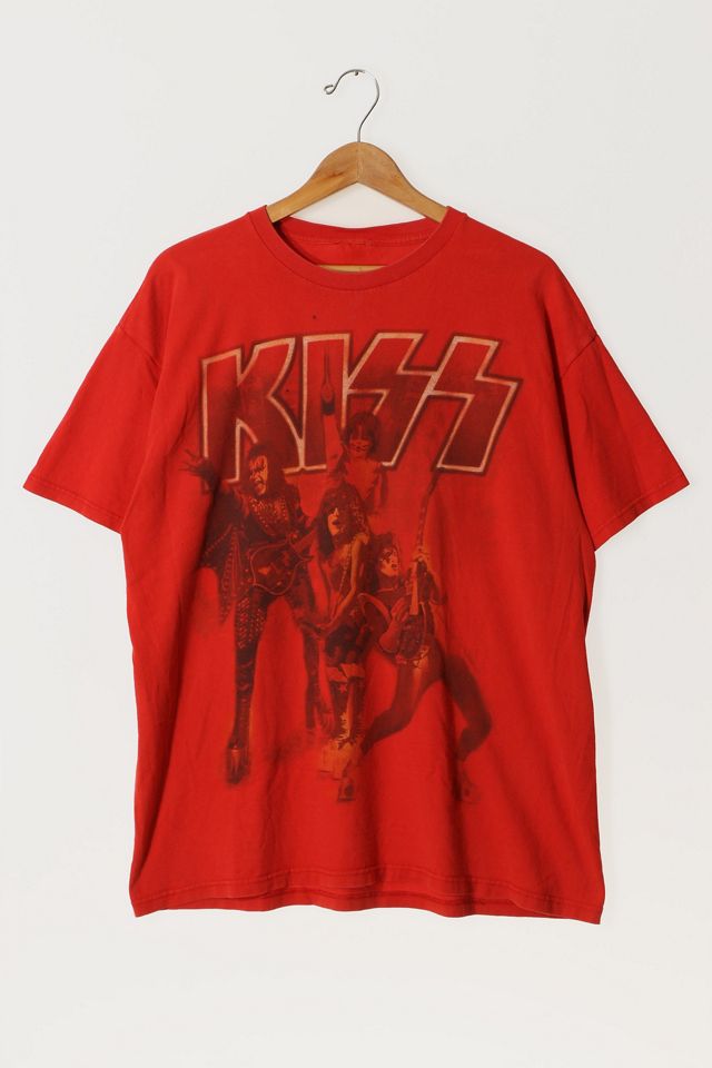 KISS　ROCK THE NATION 2004 WORLDTOUR Tシャツ Vintage KISS Rock The Nation Tour T-shirt 2004 | Urban Outfitters