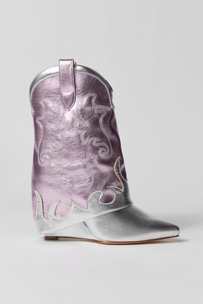 Botte cowboy Bria à revers Azalea Wang