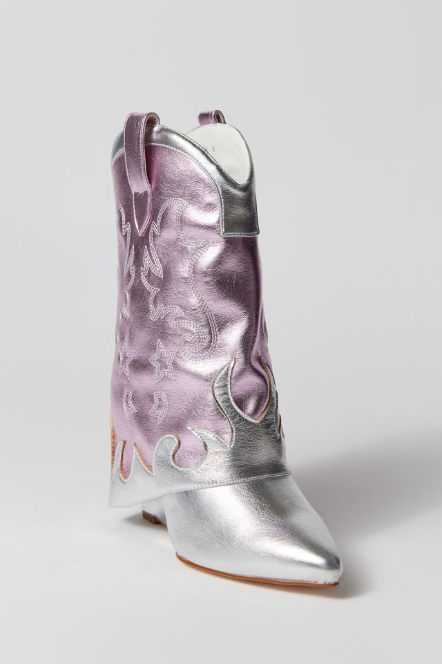 Azalea Wang Bria Foldover Cowboy Boot #1