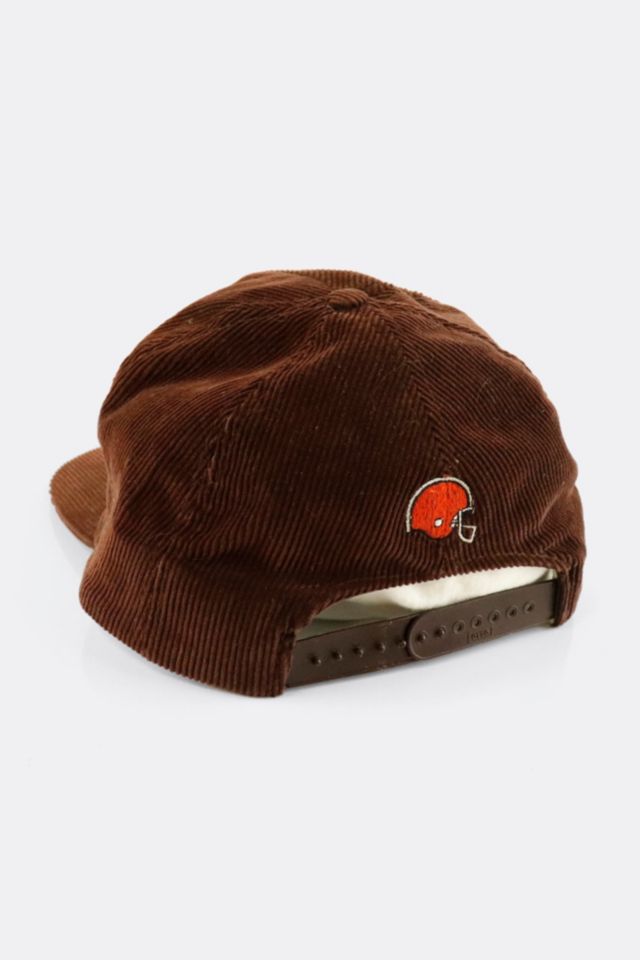 Vintage NFL Cleveland Browns Corduroy Snapback Hat