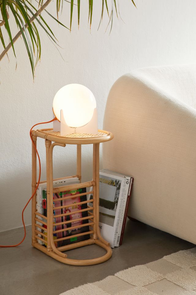 Rattan C Side Table