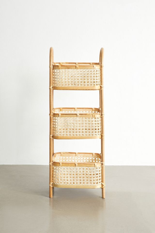 Cane 3-Tier Shelf #1