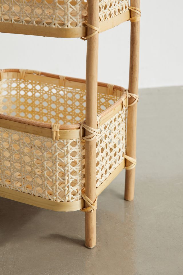 Cane 3-Tier Shelf #4