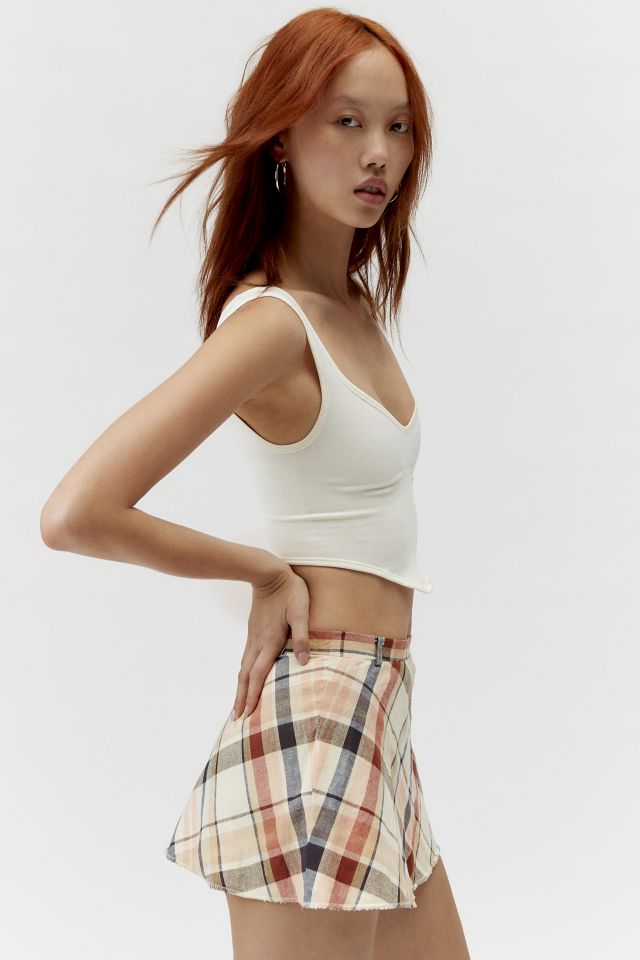Urban Renewal Remade A-Line Micro Mini Skirt #4