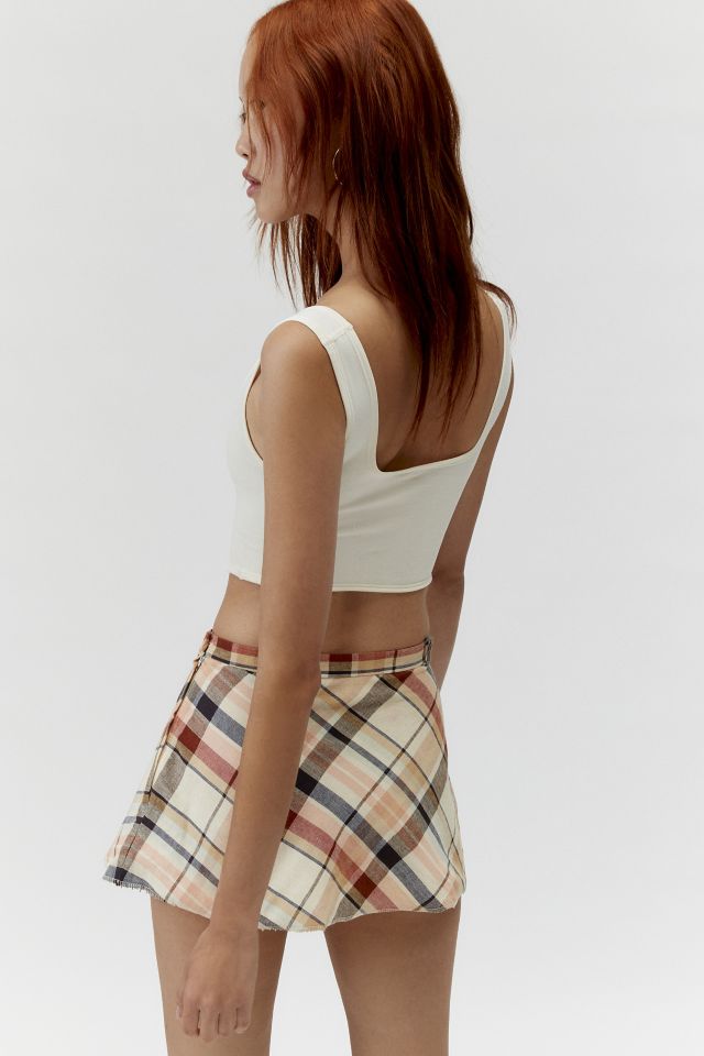 Urban Renewal Remade A-Line Micro Mini Skirt #5