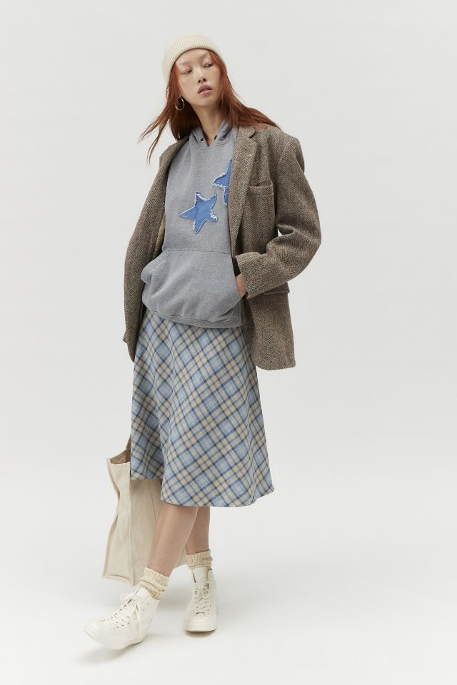 Urban Renewal Remade Star Patch Hoodie Sweatshirt #3