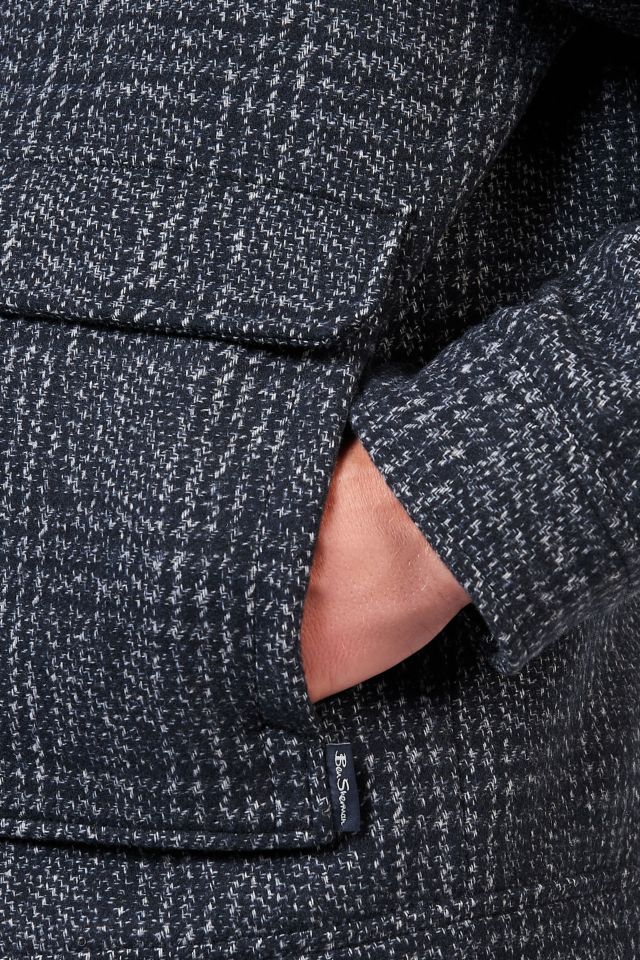 Ben Sherman Wool Harrington Jacket #1