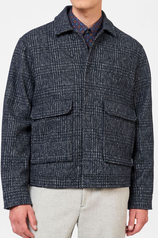 Ben Sherman Wool Harrington Jacket Urban Outfitters