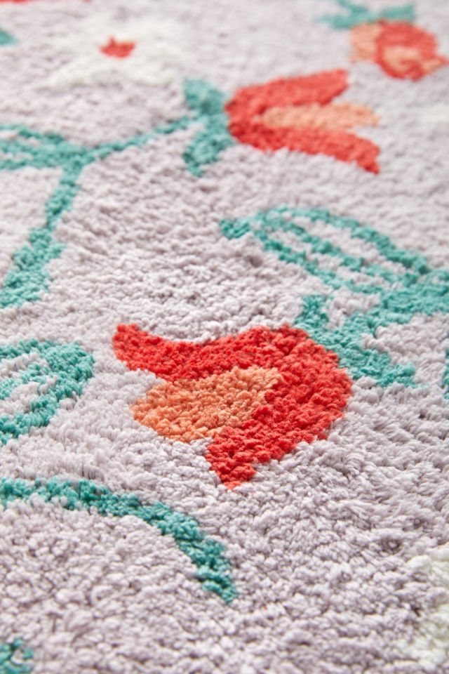 Lois Floral Bath Mat #2