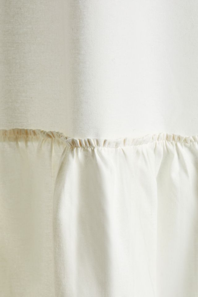 Overscale Ruffle Shower Curtain #1