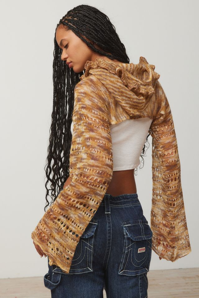 UO Hannah Hooded Shrug Sweater #2