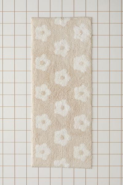 Flower Tuft Bath Mat