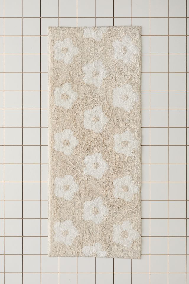 Flower Tuft Bath Mat #3
