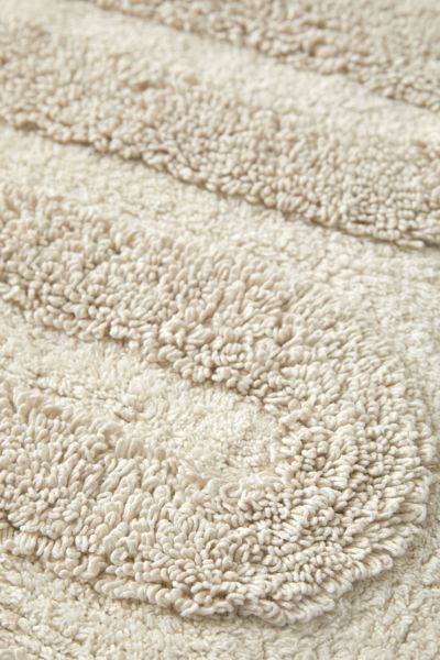 Looped Squiggle Runner Tufted Bath Mat