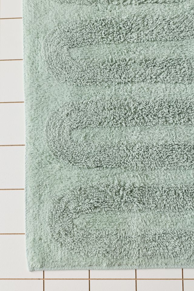 Looped Squiggle Runner Tufted Bath Mat #3