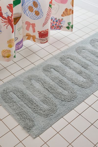 Art Deco Tulip Printed Rug
