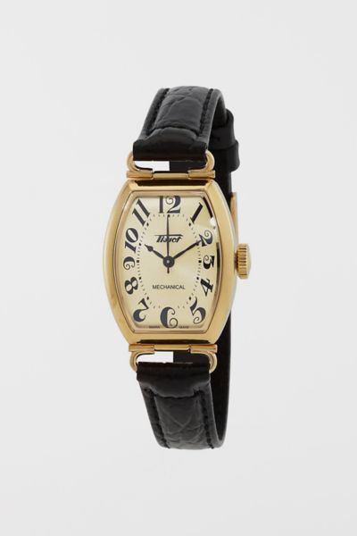 Tissot Heritage Porto Hand Wind Small Face Watch In Silver