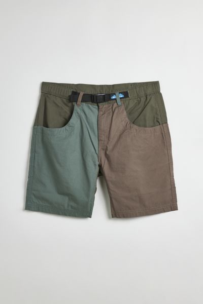 Kavu Chilli Lite Short In Puzzled, Men's At Urban Outfitters In Green