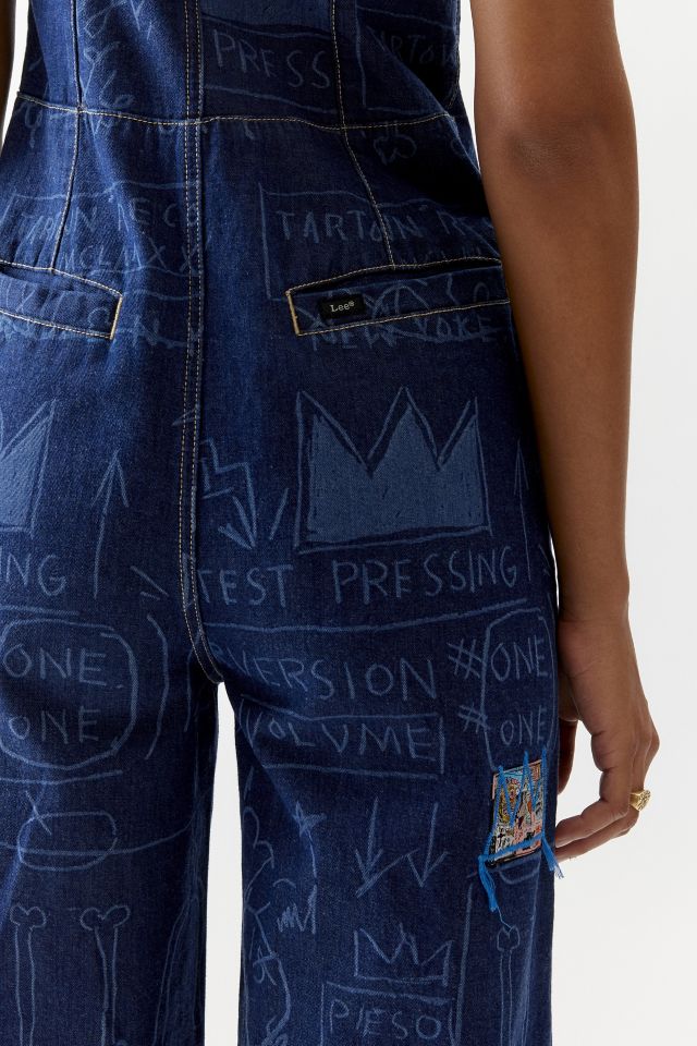 Men's Lee® x Basquiat™ Painted Wide Leg Jean