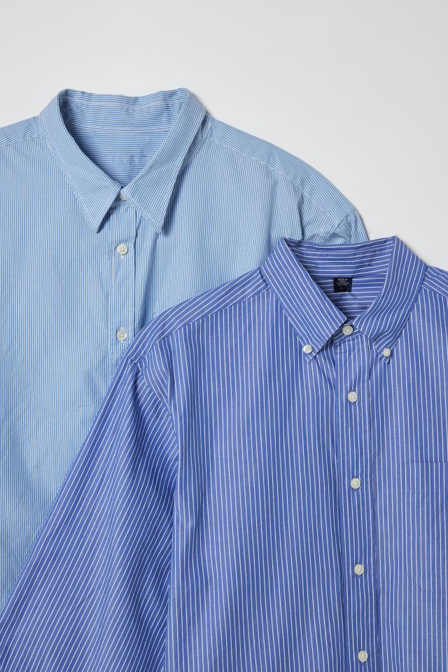 Urban Renewal Remade Boxy Cropped Short Sleeve Button-Down Shirt #4