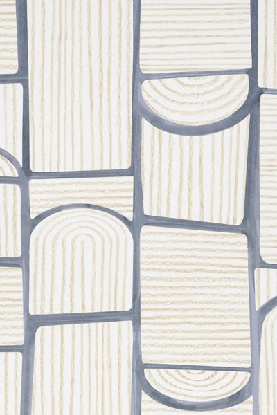Backdrop Bloomsbury Wallpaper In Slate At Urban Outfitters