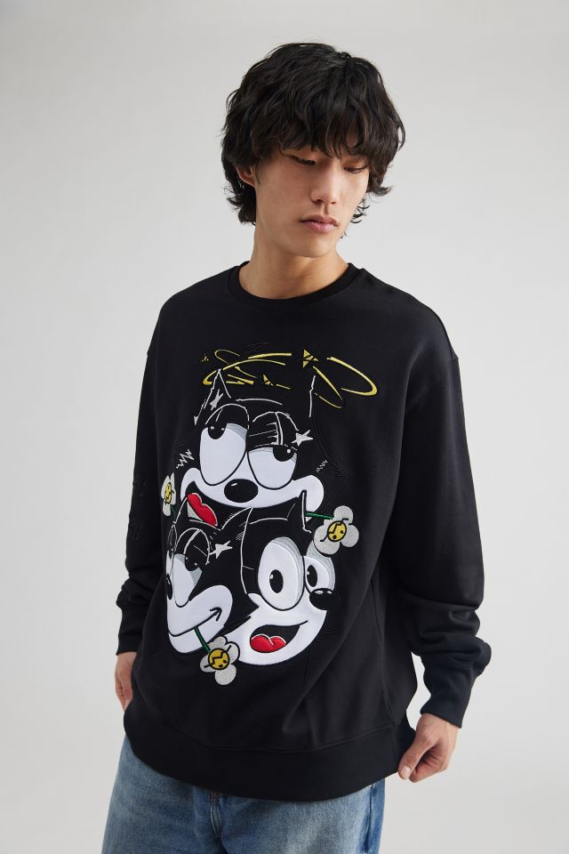 Chill Crew Neck Pullover - Black