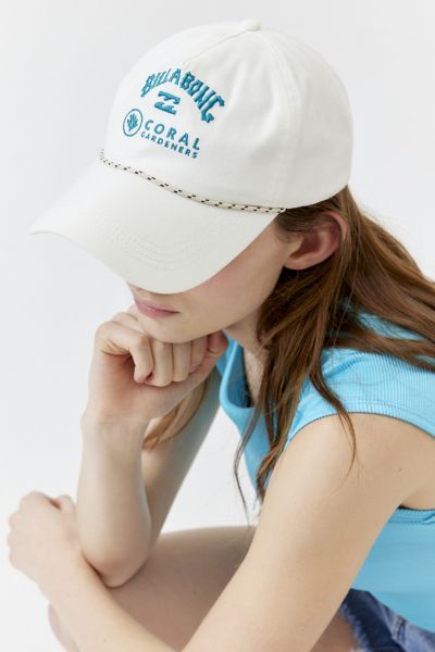 Billabong Coral Snapback Baseball Hat In Salt Crystal, Women's At Urban Outfitters In White