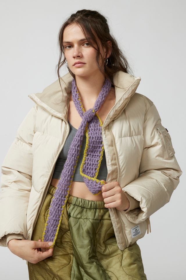 Sydney Crochet Neck Scarf Urban Outfitters