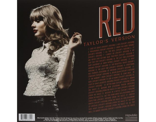 Taylor Swift Red レコード Red (Taylor's Version) Vinyl – Taylor Swift Official Store