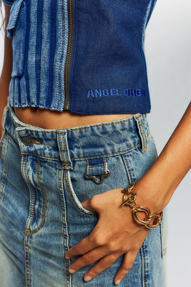Lee X Angel Chen Mock Neck Sleeveless Sweater #3