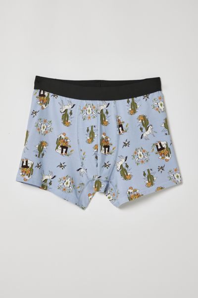 URBAN OUTFITTERS Underwear L WILD WEST Boxer Brief Cards Dice