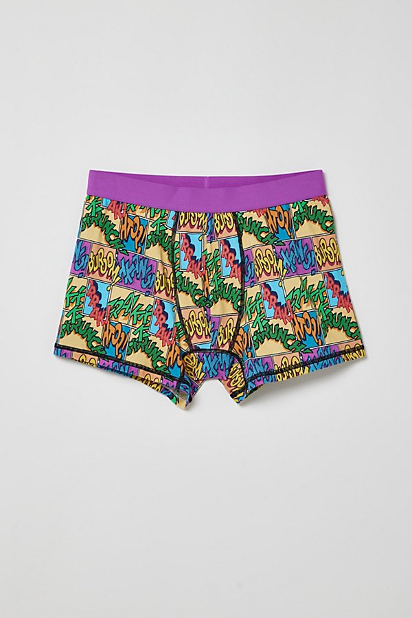 Urban Outfitters Comic Print Boxer Brief In Assorted, Men's At