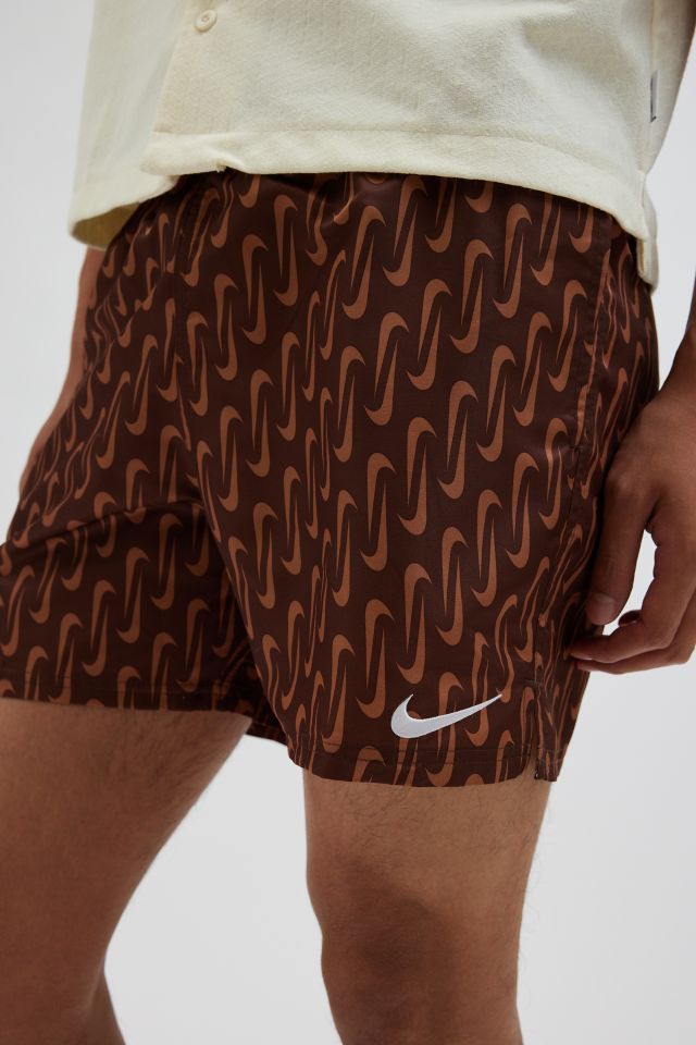 NIKE /ナイキ SWOOSH SWIM SHORTS BROWN / XXL NIKE - NIKE /ナイキ SWOOSH SWIM SHORTS BROWN / XXLの通販 by