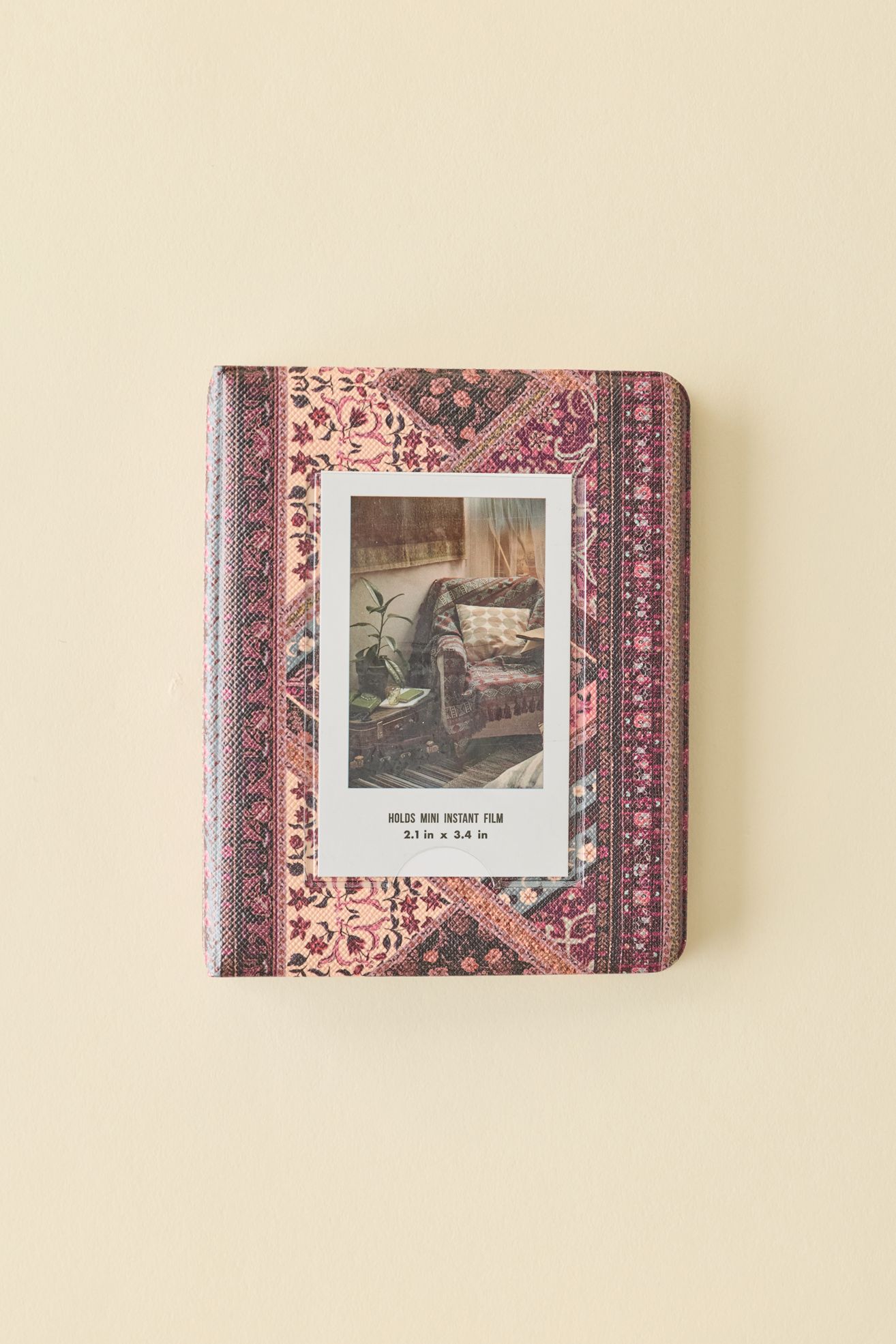 UO INSTAX Photo Album - Quilted Ruby, Regular, ONE SIZE