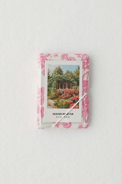 Urban Outfitters Uo Instax Mini Photo Album In Rose At  In Animal Print