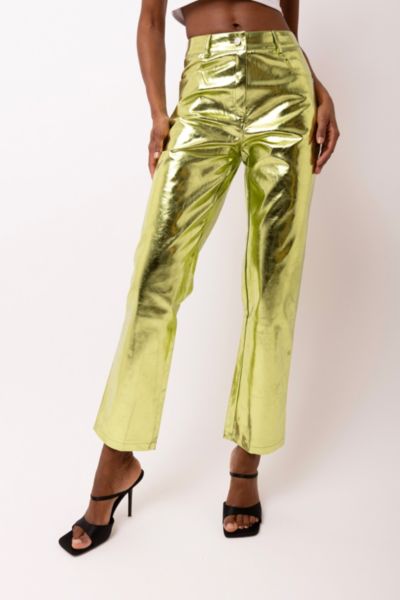 Amy Lynn Lupe pants in rainbow metallic